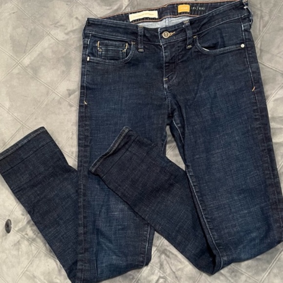 Anthropologie Pilcro & The Letterpress Stet Fit Jeans 28 x 31 Dark Wash - Picture 1 of 2